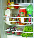 REFRIGERATOR DOUBLE BAR SET 16IN TO 28IN WHITE