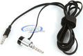 3.5MM AUDIO CABLE W/MICROPHONE & CONTROL BUTTON 3FT