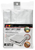 6FT X 8FT SILVER HD TARP