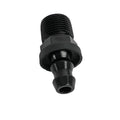 Fragola -6AN Push-Lite End x 3/8 NPT - Black