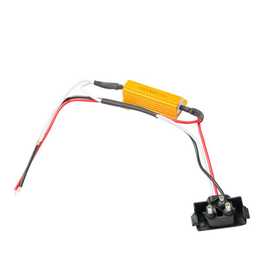 LED FLASH RESIST; 12V/50W/6OJ; W/LE