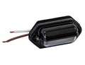 2 INCH BLACK LICENSE/UTILITY LIGHT WITH 2 LEDS AND BLUNT CUT LEADSBULK
