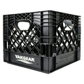 BLACK 13" X 13" MILK CRATE (SQUARE)