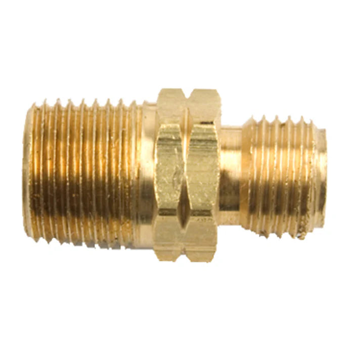 MR. HEATER 3/8 MALE PIPE THREAD X 9/16LEFT HAND MALE THREAD