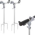 PKGD 1IN WHITE RUBBER TOOL/ROD HOLDER