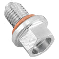 BikeMaster Magnetic Oil Drain Plug 14mm - Stainless