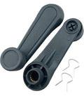 Window Crank Handle Left Or Right Black 1997-2006 Jeep Wrangler TJ 2004-2006 Wrangler Unlimited Lj And 2007-Present JK/JKU OMIX