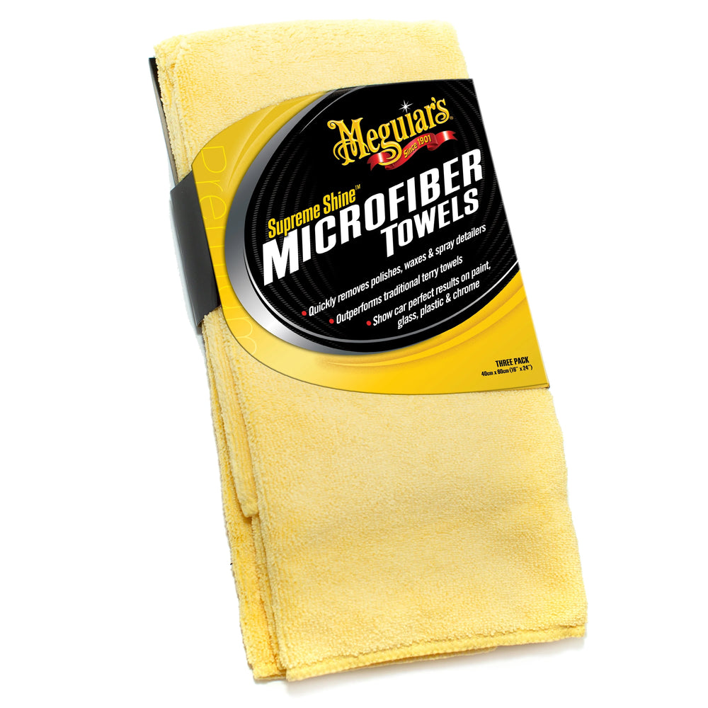 SUPREME MICROFIBER TOWEL 3PK