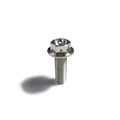 Ticon Industries Titanium Bolt Flanged M10x20x1.25TP 14mm 6pt Head Drilled