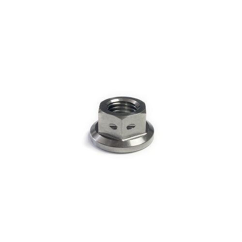 Ticon Industries Titanium Bolt Flanged M10x20x1.25TP 14mm 6pt Head Drilled