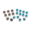 Supertech Subaru EJ25 / Toyota 3SGTE/4AGE/7MGTE 6mm Viton Exhaust Valve Stem Seal - Set of 8