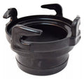 HOSE ADAPTER 3IN STRAIGHT BLACK BULK