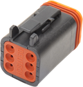 NAMZ Deutsch DT Series 6-Wire Plug & Wedgelock - Black (Repl. HD 72116-94BK)