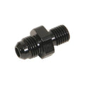 Russell Performance -6 AN Flare to 12mm x 1.5 Metric Thread Adapter (Black)