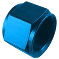Fragola -6AN Aluminum Flare Cap w/ 1/8 FPT