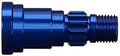 STUB AXLE ALUMINUM (BLUE-ANO
