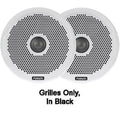 PAIR OF BLACK GRILLES 4' MS-FR4021