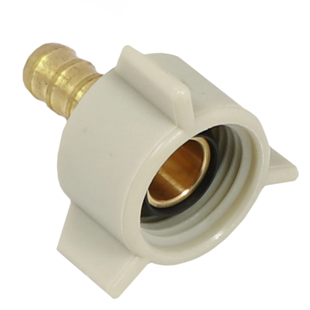 3/8IN PEX X 1/2IN FPT SWV. COUPLING PLASTIC NUT