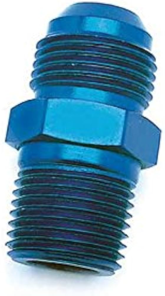 1/2IN NPT TO 6AN STRAIGHT ADAPTER FITTING