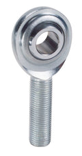 QA1 C Series 2-Pc Rod End - Male/Left Hand - .5in Bore x 1/2-20 - Carbon Steel