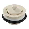 PLASTIC STRAINER W/POPSTOP STOPPER PARCHMENT