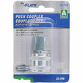 COUPLER PUSH C46 STL 1/4 ARO 1/4F