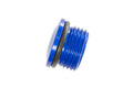 Low Profile 8AN ORB Port Plug Clear