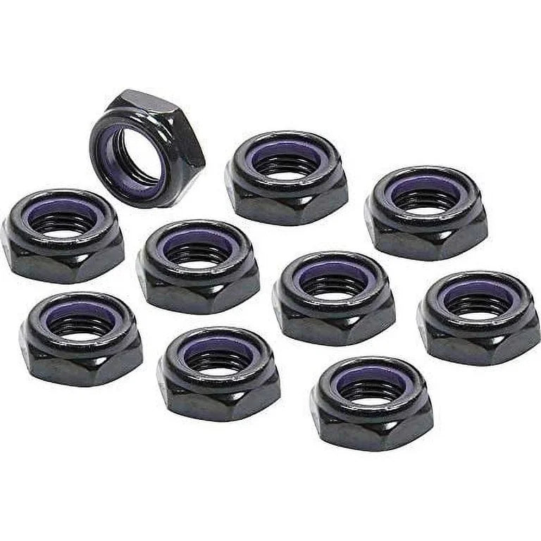 Black Half Nuts 1/2-20 10pk