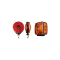 TWIN FACE AMBER PEDESTAL MOUNT LIGH