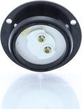 LED MARK LIGHT;2IN;FLANGE;RED;POLY
