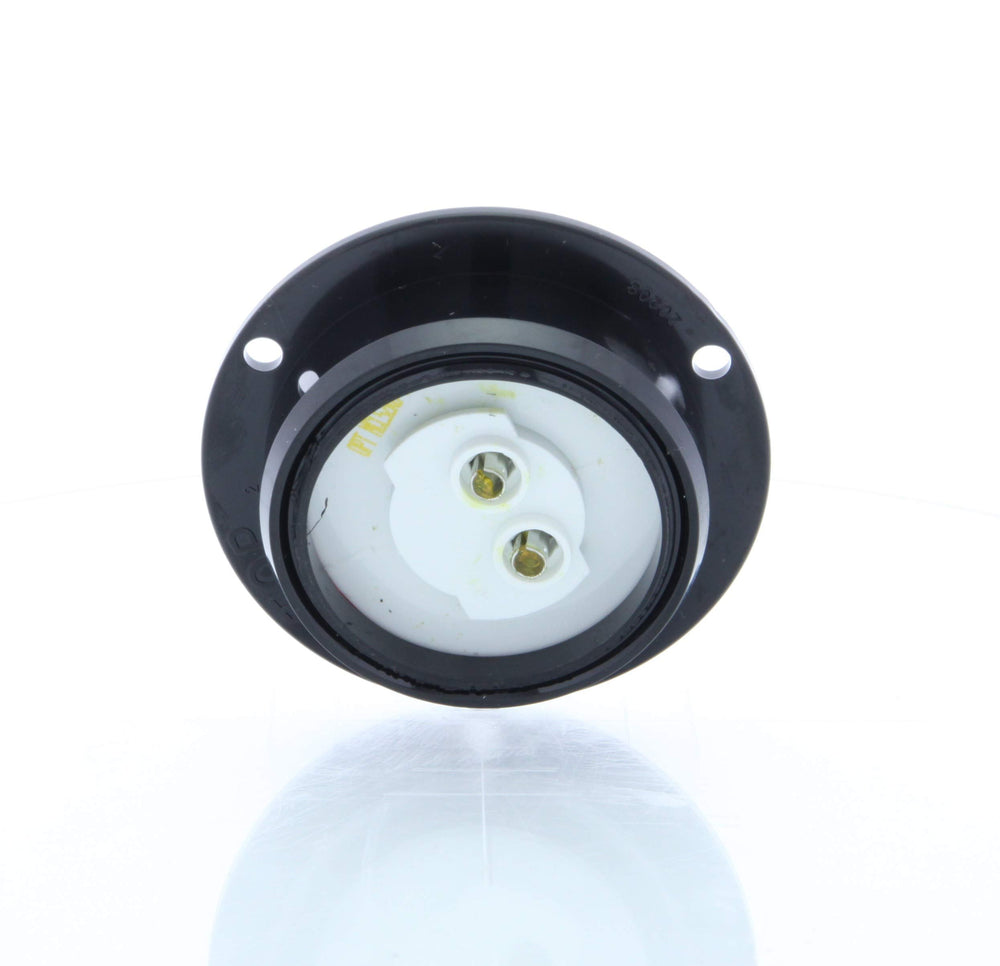 LED MARK LIGHT;2IN;FLANGE;RED;POLY