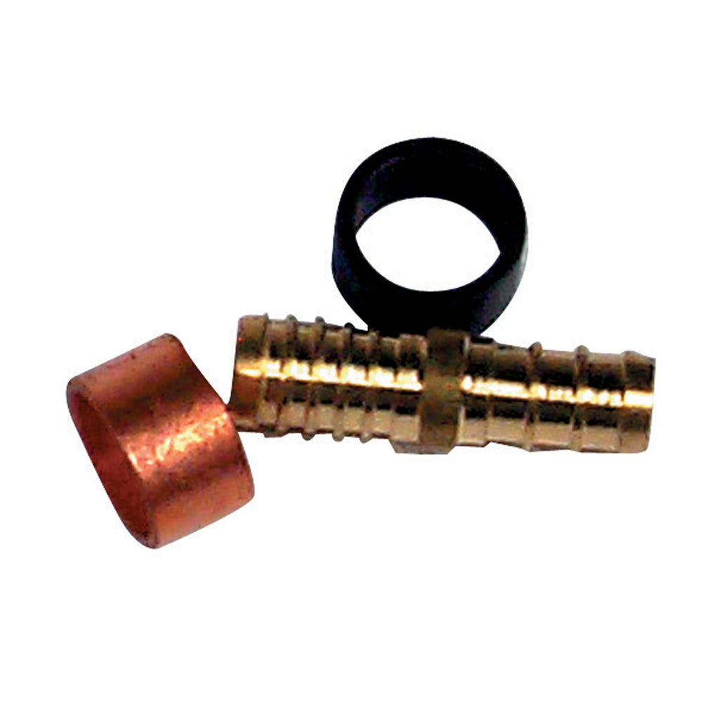1/2IN POLYB TO PEX COUPLING W/CR
