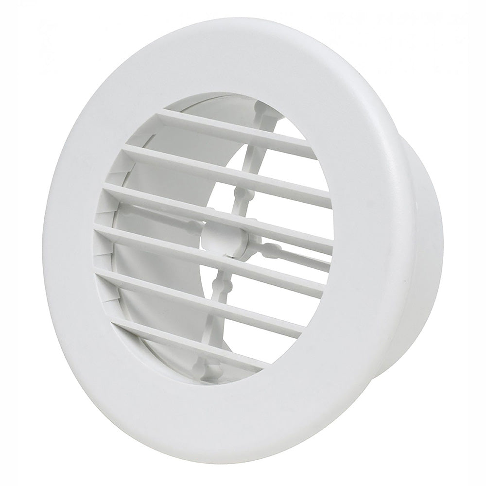 A/C REGISTER NONDAMPERED WHITE CARDED