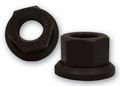 SIMULATOR PART 33MM HEX SHORT BLACK LUG NUT FOR NH8496