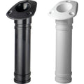 ABS FLUSH MOUNT ROD HOLDER BLK