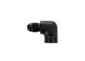 Adapter Fitting Aluminum 4AN to 1/8 NPT 90 Deg
