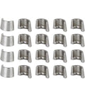 10 Deg 3/8" 1 Grv Lock Recess, -.050" Ht
