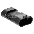 NAMZ 2004+ Dyna Delphi 1-Position OEM B+ Female Connector w/Female Terminals - 5 Pack (HD 72260-04)