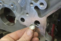 Brass Plug - Block Core Hole