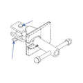 TAILGATE LATCH ASSY,ALUM,HDW