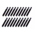 Alum Hood Pins 1/2in 1/4in Holes Black 2pk