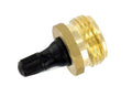 BLOW OUT PLUG BRASS WITH VALVE LF CARDED