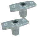 GALVANIZED TOP MOUNT OARLOCK SOCKET
