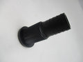 1 1/8IN STRAIGHT BARBED THRUHULL BLACK