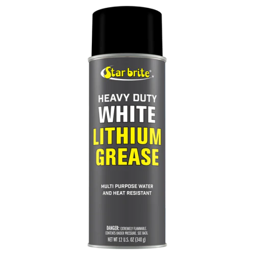 WHITE LITHIUM SPRAY LUBE 12 OZ.