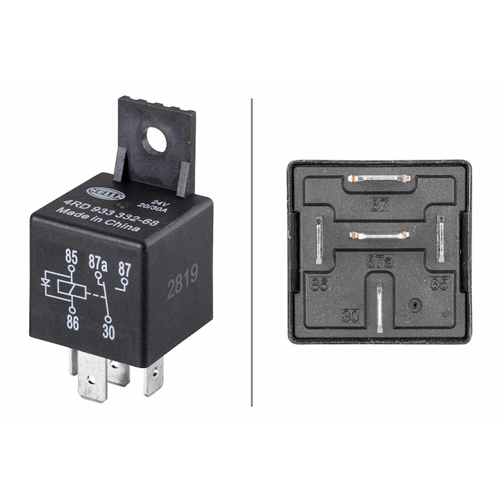 RELAY MINI ISO 5 POLE 24V SPDT DIO