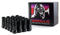 FORGED STEEL RACING LUG BLACK CHROME OPEN END 12MM X 1.25