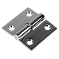 CHROME BRASS TAKE-APART "H" HINGE 1