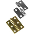 CHROME BRASS TAKE-APART "H" HINGE 1