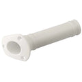 ABS FLUSH MOUNT ROD HOLDER WHT